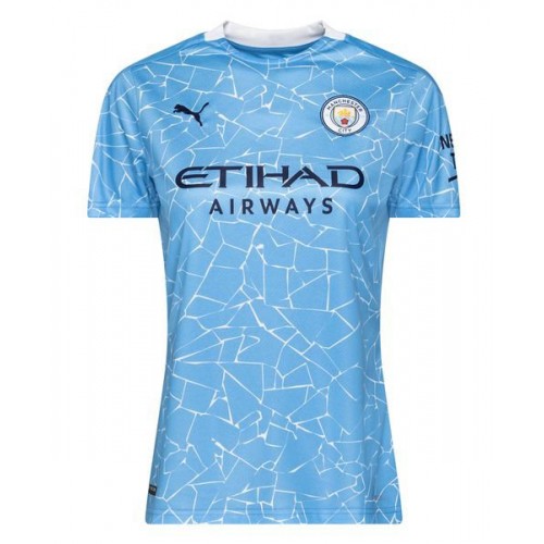 Manchester City Dres Ženska Domaći 2020/21 Kratkih Rukava Manchester City Dres Ženska Domaći 2020/21 Kratkih Rukava